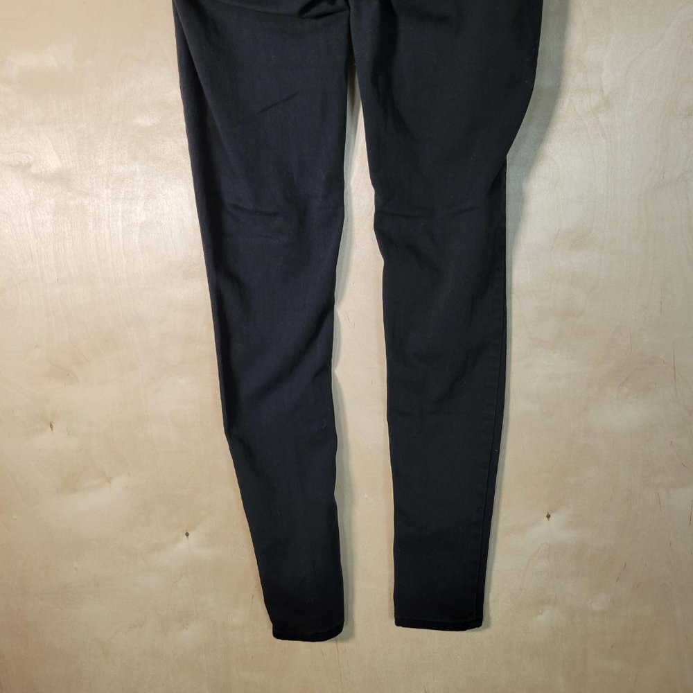 Hype Black Denim Skinny Jeans Women Size 9 - Picture 9 of 10